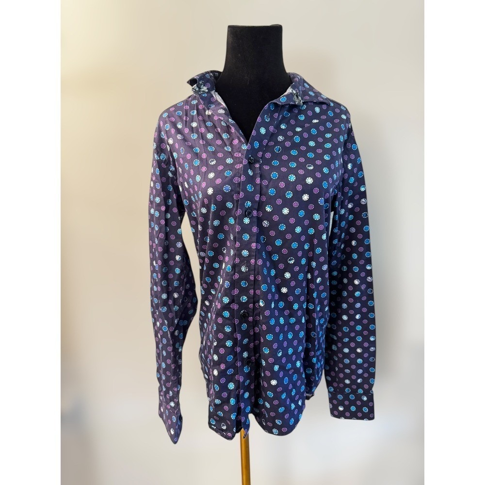 Robert‎ Graham Calgary Men's Floral Dobby Pattern Long Sleeve Button Down Shirt